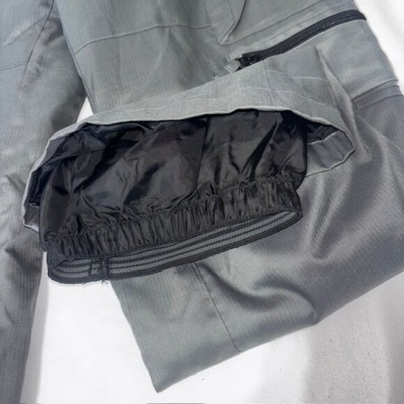 555 Triple Nickel Women’s Ski Snow Pants Gray Waterproof Insulated Size 14 - Picture 7 of 8